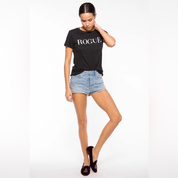 SUB_URBAN RIOT "Rogue" Graphic Short Sleeve Tee Shirt Black Seen on Megan Fox S - Picture 3 of 15